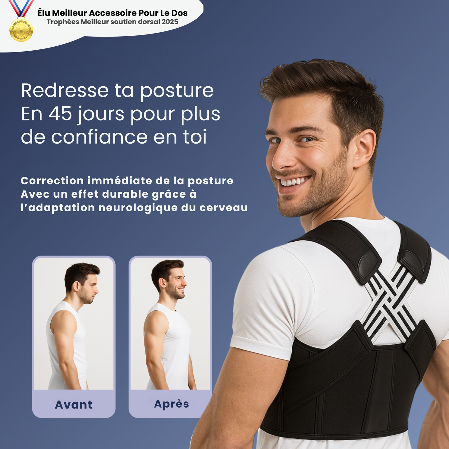 GYMBACK – La solution simple pour un dos droit