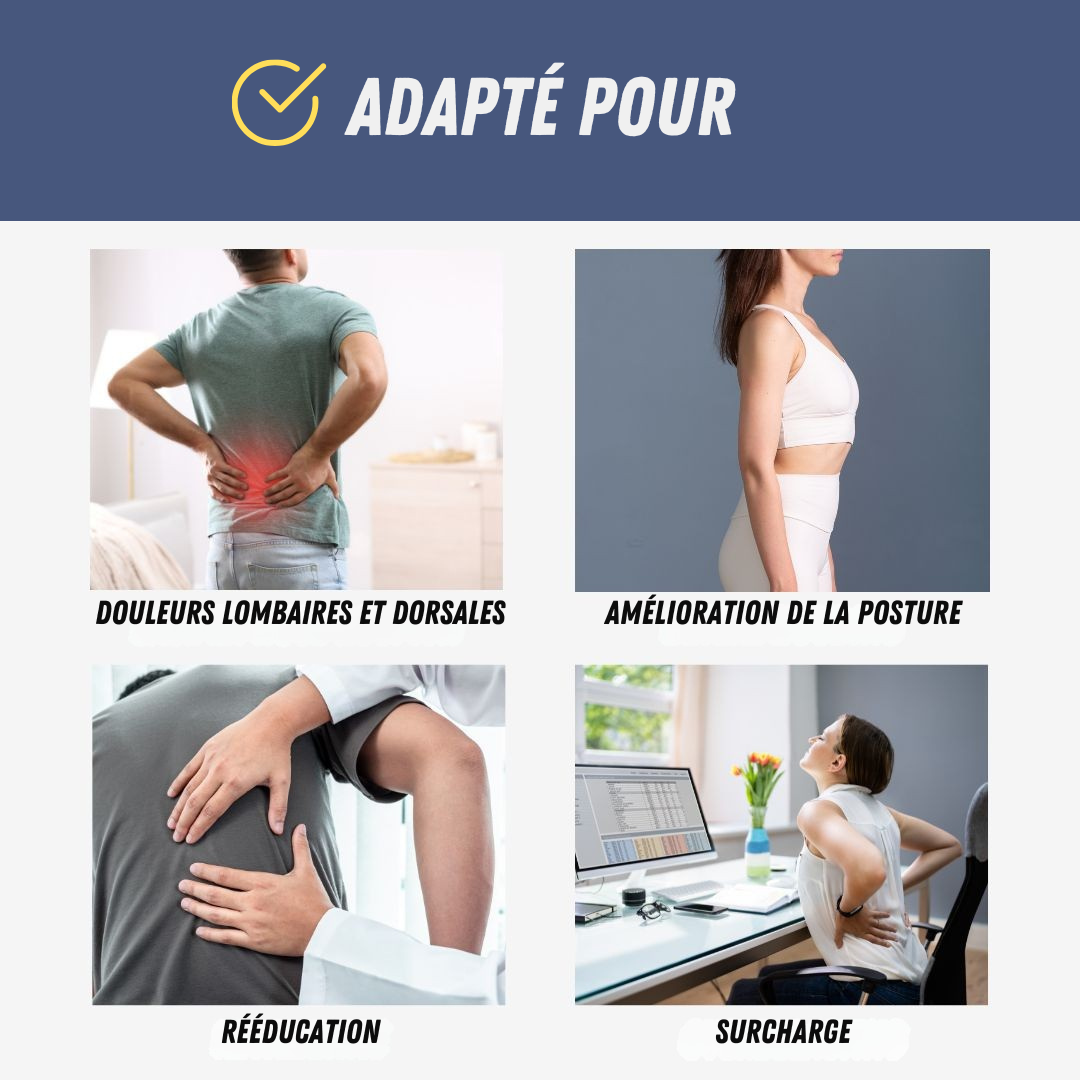 GYMBACK – La solution simple pour un dos droit