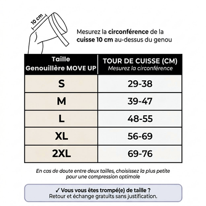 MOVE UP™- Genouillère En Bambou Premium