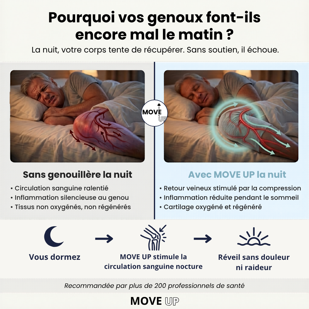 MOVE UP™- Genouillère En Bambou Premium