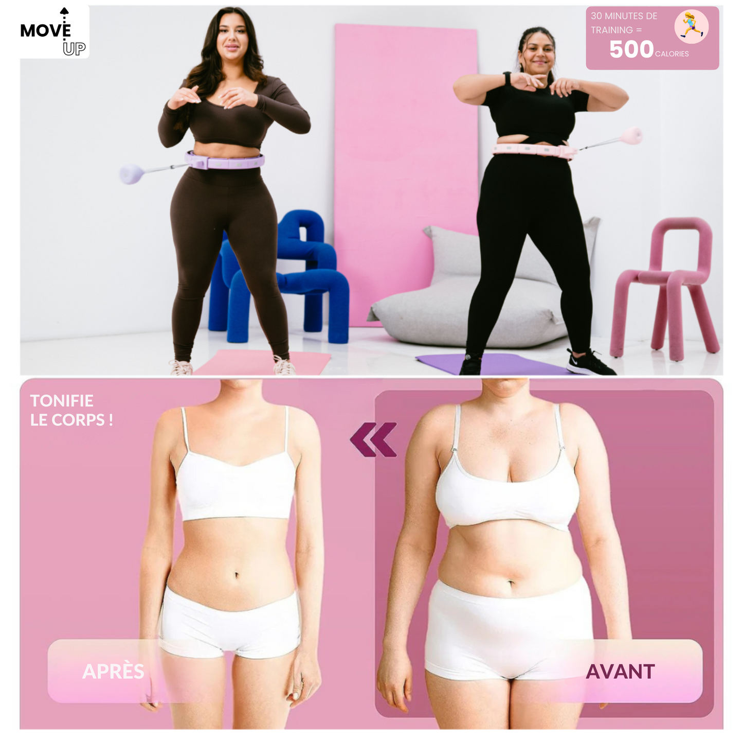GYMLOOP - Cerceau de fitness