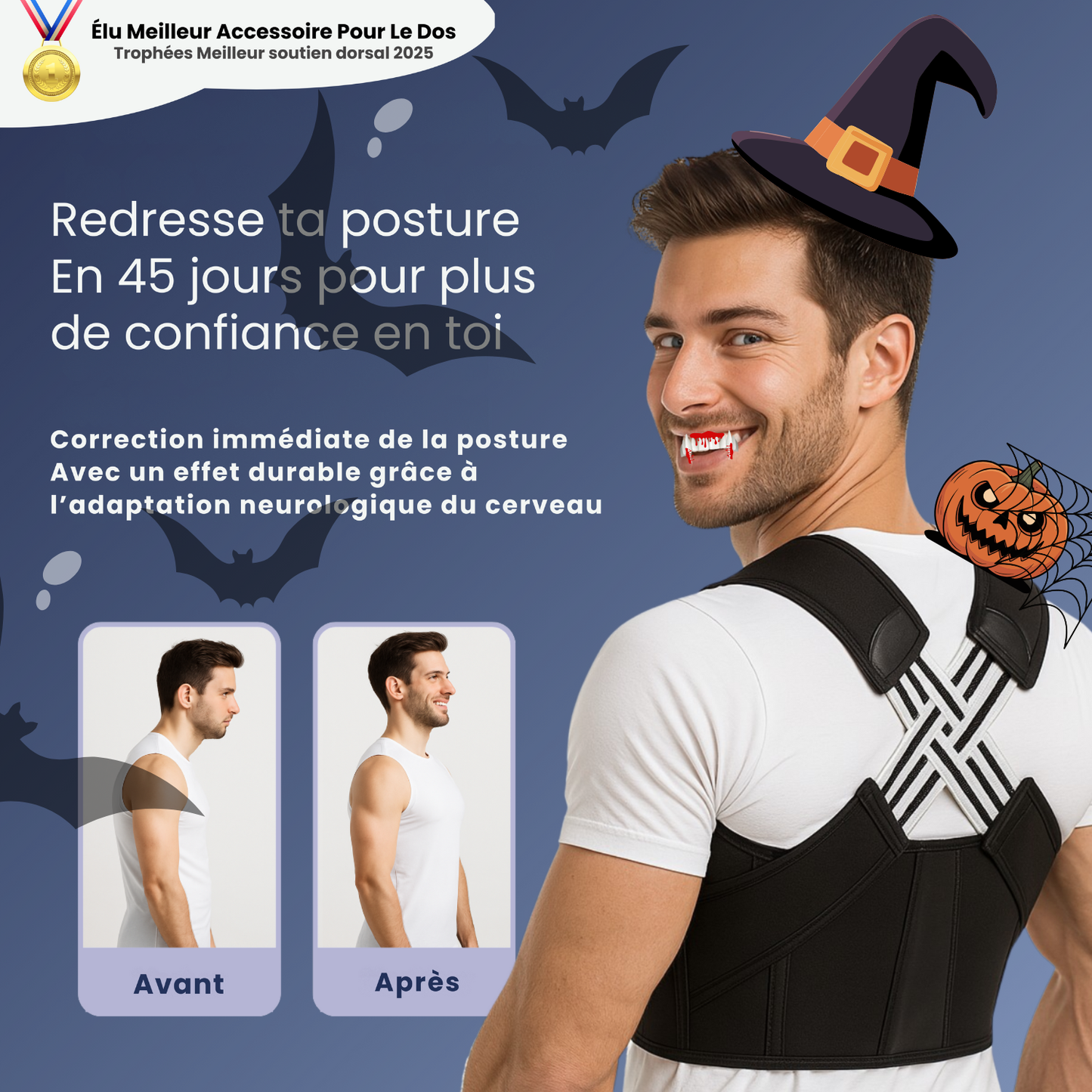 GYMBACK – La solution simple pour un dos droit