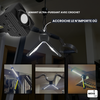GYMBRO - Lampe de Posing Magnétique
